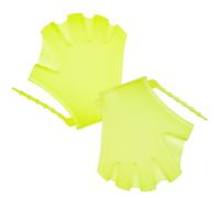 Veemoon Guantes de Natación para Fluorescentes de Silicona, Palas de Entrenamiento Ajustables para Nadar y Bucear, Accesorio de Natación Resistente para Aprender y Fortalecer Músculos
