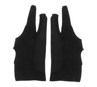 Veemoon Guantes de Pintura de Dos Dedos Alta Elasticidad Guantes Antimanchas para Tableta Diseño Antideslizante Reutilizables para Dibujo Digital y Creación Artística