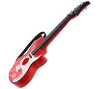 Veemoon Guitarra de Juguete para Pequeños Portátil, Cuerdas de Acero, Color Marrón, Instrumento Musical Educativo para Aprendizaje Temprano y Desarrollo del Ritmo Musical Color Aleatorio