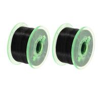 Veemoon Hilo Invisible para Trucos de Mago 2 Rollos 400 M Línea Negra para Espectáculos Mágicos Cartas y Anillos Flotantes Accesorios de Utilería para Principiantes Color Color Aleatorio