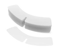 Veemoon Insertos Transparentes para Camisas, Soportes de Cuello Adhesivos para Camisa de Vestir, Marcos de Cuello para Hombre, 200 Piezas, Tamaño Estándar, Mantenimiento sin Arrugas