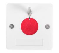 Veemoon Interruptor de Alarma Inalámbrico para Adultos Mayores 5 Piezas Botón de Llamada de Emergencia con Cerradura de Llave Panel de Seguridad para Baños Accesibles Sistema Sos para