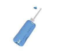 Veemoon Irrigador Nasal de Plástico 500 Ml para Limpieza de Fosas Nasales Lavado Diario de Cavidad Nasal Uso Seguro en Adultos y Niños Adecuado en Casa 2 Boquillas Incluidas