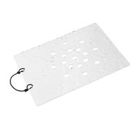 Veemoon Jardinera de Pared Vertical Acrílica para Helechos y Orquídeas, Soporte Colgante 18x25 Cm Textura Piedra, Decoración para Interior y Exterior, Maceta para Balcón y Jardín