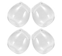 Veemoon Jarra de Vidrio para Crema Surtidor de Leche 20 Ml Transparente Mini para Café y Salsa Uso en Cocina y Comedor Juego de 4 Piezas