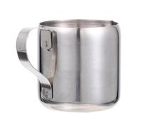 Veemoon Jarra Espumadora Portátil de Leche 60Ml de Acero Inoxidable 304 Vaso Espumador Recto para Cocina y Cafetería Recipiente para Espumar Leche para Café Capuchino y Latte