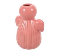 Veemoon Jarrón de Cerámica Figura de Ángel Jarrón Moderno para Decoración de Hogar para Centro de Mesa de Boda Conmemorativo para Regalos de Condolencia