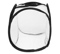 Veemoon Jaula para Insectos Transpirable y Plegable 30x30x30 Cm, Caja Práctica y Visible para Observación y Cría, Hogar Portátil para Insectos Adecuado para Aprendizaje y Exploración