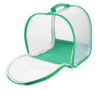 Veemoon Jaula Plegable para Insectos con Asa Ensanchada, Hábitat Transparente 360° para Observación y Cría de Mariposas, Insectos y Orugas, Incubadora Portátil Ecológica para Educación