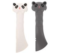 Veemoon Juego de 2 cucharas para Comida de Gatos: Cuchara y Pala para Comida húmeda o Seca, Mini espátula y abrelatas, Barra mezcladora para enlatada para Gatos y Perros.