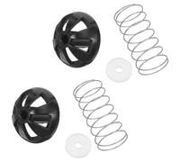 Veemoon Juego De 2 Kit de Accesorios para Cafetera Tapones de Resorte Aplicables en Plástico y Silicona, Fácil Limpieza, Compatible con Máquinas de Café para Uso Comercial y Hogar