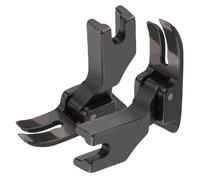 Veemoon Juego de 2 Prensatelas Industriales Estándar de Acero de Titanio, Prensatelas Plano Compatible con Máquinas de Coser de Marca Reconocida, Accesorios para Costura