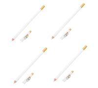 Veemoon Juego De 4 Lápices Para y Cejas Lápiz Guía Para Forma Resistente Al Agua Para Hombres Con Sacapuntas Incorporado Adecuado Para Maquillaje y Detalles De Cabello