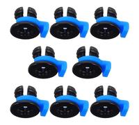 Veemoon Juego de 8 Clips de Sujeción para Impresora 3d, Accesorios Bowden de Plástico para Tubo de 4 Mm, Pinzas y Abrazaderas Rápidas para Extrusor, Compatible Filamento y Hotend, Uso