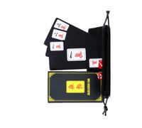 Veemoon Juego de Cartas de Póker de PVC Negro Buena Resistencia y Tacto Excelente, Impermeables para Uso Personal y Entretenimiento en Casa