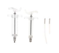 Veemoon Juego de Comederos Manuales para Loros y Pájaros Bebés Jeringa de 10ml y 30ml, Plástico Resistente, Fácil de Usar para Aves Enfermas y Crías