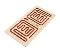 Veemoon Juego de Entrenamiento Interhemisférico, Juguete Educativo de Coordinación Mano-Ojo, Laberinto Rojo para Desarrollo Cognitivo y Habilidades Motoras Finas, Adecuado