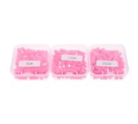 Veemoon Juego de Mini Bandas de Lijado para Taladro de Uñas 3 MM Grano 80/150/200 3 Cajas 50 Piezas Cada Cabezal Accesorio Herramienta Profesional para Moldear y Pulir Uñas en Manicura