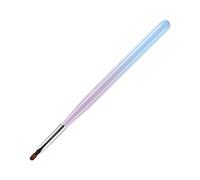 Veemoon Juego de Pinceles para Manicura 6 Unidades Tamaño de Cerdas Finas para Decoración de Uñas Profesionales y Domésticas, Bolígrafo para Uñas Detalle Artístico
