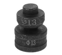 Veemoon Juego de Troqueles Hidráulicos para Punzonadora, Molde Redondo de 13 Mm, Matriz de Orificio Hidráulica de Repuesto para Máquina Punzonadora Manual, Pieza Perforadora Industrial