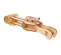 Veemoon Juego Propulsor de Aviones de Papel de Madera DIY, Kit de Ensamblaje Educativo 1 Pieza, Juguete de Manualidades para Aprendizaje y Experimentación Científica