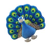 Veemoon Juguete De Peluche De Pavo Real Suave y Cómodo - Muñeca Decorativa De Peluche Azul - Ideal para y Decorar Hogar