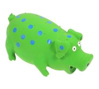 Veemoon Juguete para Perros de Látex Verde Sonido Resistente para Masticar, Adecuado para Mascotas Que Necesitan Entretenimiento y Cuidado Dental