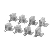 Veemoon Kit de 8 Clips de Resorte para Sofá, Hebillas Resistentes para Reparación de Muebles y Tapicería, Accesorios Ocultos para Soporte de Asiento Hundido, Compatibles Sillas y Bases