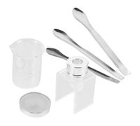 Veemoon Kit De Reparación De Lápiz Labial Vaso De Precipitados Graduado y Kit Para Crear Pintalabios Para Principiantes Manualidades De y Reparación De Lápiz Labial