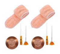 Veemoon Kit Facial Hogar 8 Piezas Cuenco y Cepillo de Silicona para Mezcla y Aplicación de Mascarillas, Accesorios de Cuidado Facial Profesional para Mujeres en Spa y Rutina Diaria