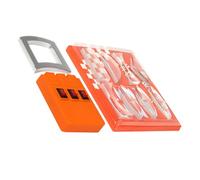 Veemoon Kit Óptico para Experimentos de Física Lentes Convexas, Prisma Triangular y Espejos Cóncavos y Convexos, Equipo Multifuncional para Enseñanza Científica en Laboratorio Educativo