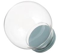 Veemoon Kit para Hacer Bola de Nieve DIY de Vidrio Transparente 100 MM Piezas de Repuesto para Bola de Nieve Decoración Creativa para Hogar y Manualidades Infantiles