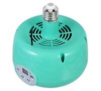 Veemoon Lámpara de Calor para Pollitos Ajustable con Emisor Plástico Duradero Luz Calentadora para Aves y Mascotas Resistente al Fuego y Seguro para Cría Invierno