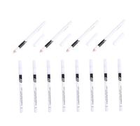 Veemoon Lápices Delineadores de Ojos Blancos y Herramienta Cosmética 24 Piezas Maquillaje Detallado Tamaño Compacto Resistentes al Agua para Mujeres para Uso Diario