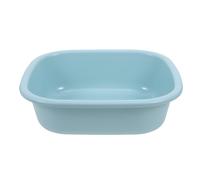 Veemoon Lavabo Rectangular Grueso de Plástico Puro Azul Medio, Profundo y Portátil para Lavar Manos, Cabello y Ropa, Uso Doméstico y Baño, Lavabo Multifuncional Resistente y Fácil