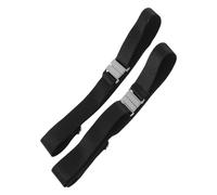 Veemoon Ligas Grandes Ajustables para Mujer Cinturones Elásticos de Alta Elasticidad Soporte Antideslizante para Medias Muslos Extragrandes Uso Diario Negro