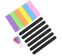 Veemoon Limas y Pulidores de Uñas Duraderos para Manicura y Pedicura Profesional Herramientas para Lijar y Forma Uñas Naturales Acrílicas y Postizas Uso Personal y Salón