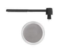 Veemoon Limpiador de Agujas para Discos de Vinilo, Cepillo Limpiador de Aguja Antiestático, Gel, Negro, para Record Player Stylus y Turntable, Uso en Casa Llevar