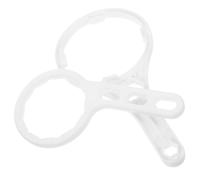 Veemoon Llave de filtro de agua de plástico, llave para filtros de membrana, herramienta para carcasa de filtro y botella filtrante, 1 juego