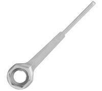 Veemoon Llave para Tapón de Bidón de Aluminio Plata Ligera y Resistente para Abrir Barriles de 15 Galones Diseño Duradero y Fácil Manejo