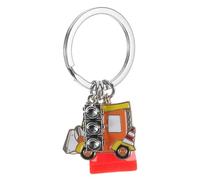 Veemoon Llavero de Coche y Semáforo Mini Cono de Tráfico Accesorios de Plástico y Aleación de Zinc para Mochila y Obsequio Llavero Compacto y Ligero para Fiestas y Uso Diario