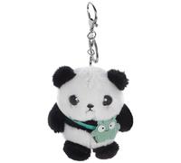 Veemoon Llavero de Peluche Panda Adorable Mochila Azul Colgante Decorativo para Bolso y Mochila Accesorio Suave y Colorido para Uso en Fiestas y Regalos 1 Pieza Color Color Aleatorio