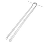 Veemoon Long Tassel Hairpin Vintage Chinese Hair Stick Elegant Chignon Pin For Women Traditional Updo Accessory For Weddings And Celebrations