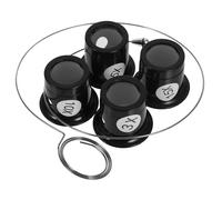 Veemoon Lupa Clip para Ojos para Joyeros de Joyero para Reparación de Relojes y Joyería Lente de Aumento Portátil Color Aleatorio