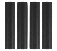 Veemoon Mangos de Goma para Equipos de Gimnasio 4 Piezas Funda Ergonómica para Mejorar el Agarre en Entrenamiento de Fuerza y Levantamiento