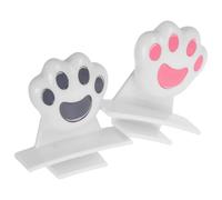 Veemoon Manija para Levantar Asiento de Inodoro 2 Piezas Diseño Garra de Gato, Accesorio Multifuncional para Baño, Ayuda para Tapa de Inodoro, Color Mezcla, Uso Doméstico Color Aleatorio