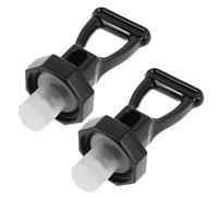 Veemoon Manijas de Grifo para Dispensador de Agua de Plástico 2 Piezas Compatibles Cubos de Té Leche Diseño Ergonómico Fácil Instalación Accesorio para Enfriador y Jarra Doméstica