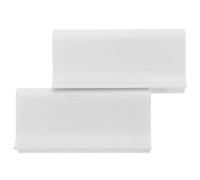 Veemoon Manijas y Clips para Persianas Enrollables R, Juego de 2 Piezas, Plástico Transparente, Accesorios Compatibles Ventanas y Cortinas sin Cable, Ajuste Rápido para Oscurecimiento