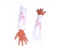 Veemoon Mano de Simulación de Látex para Halloween, Broma Terrorífica,