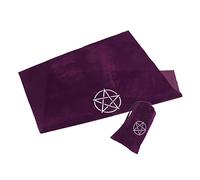 Veemoon Mantel De Adivinación Tarot Suave y Antideslizante De 11m - Ideal para De Tarot - Ritual y Decoración En Fiestas